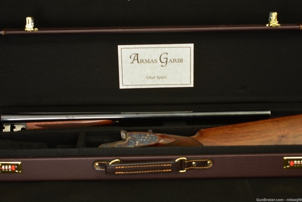Garbi 103A cased Best Spanish Sidelock ejector 12-img-0