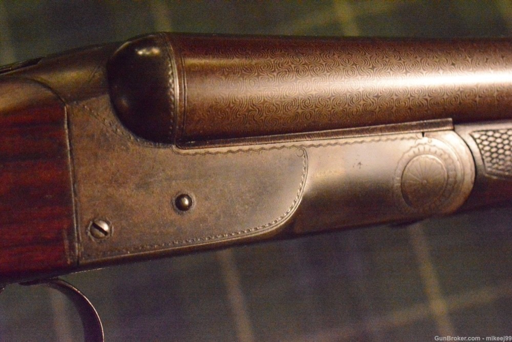 Colt 1883 lightweight w rare rebated water table. 12 gauge with condition-img-16