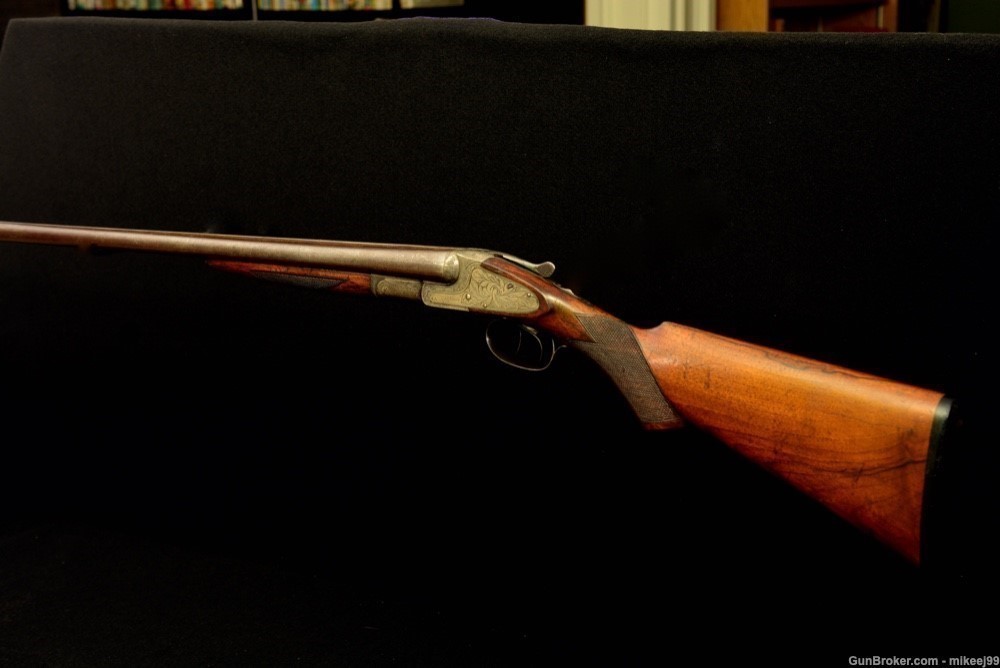LC Smith Very rare 16 Ideal with damascus barrels and Curtis forend 1914-img-0
