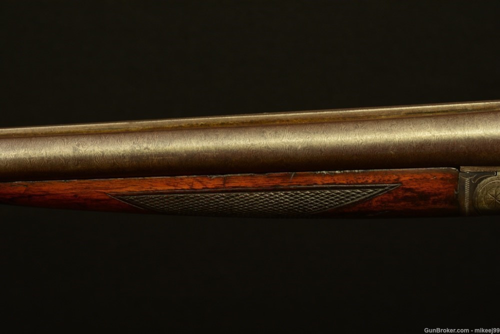 LC Smith Very rare 16 Ideal with damascus barrels and Curtis forend 1914-img-5