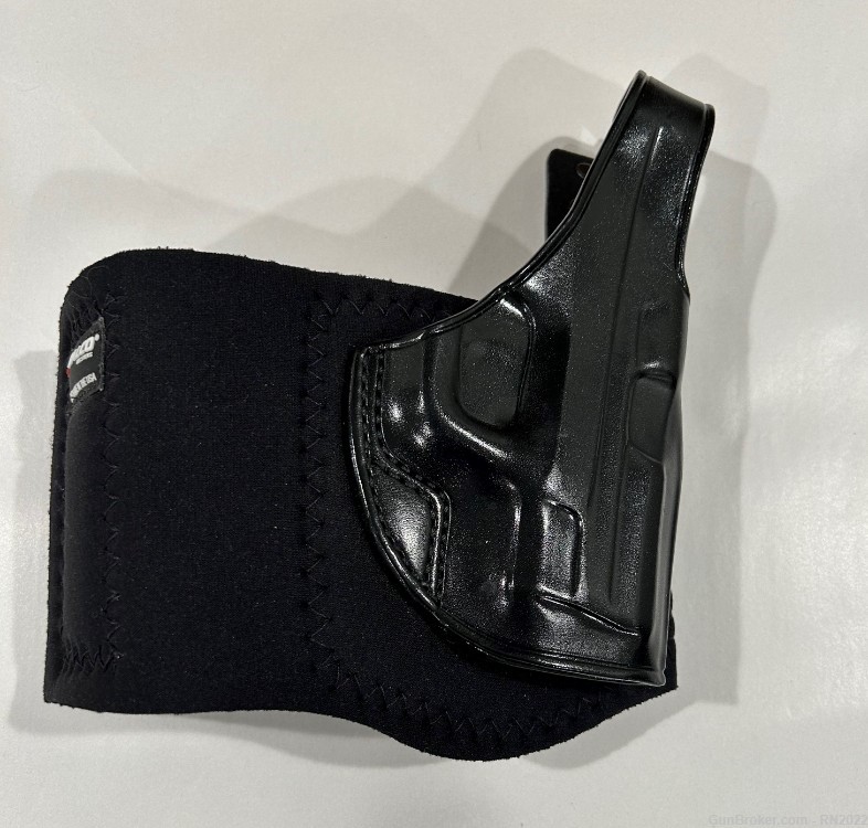 Galco ANKLE GLOVE (ANKLE HOLSTER) for S&W MP 9 Shield 3" with Boot Extender-img-1