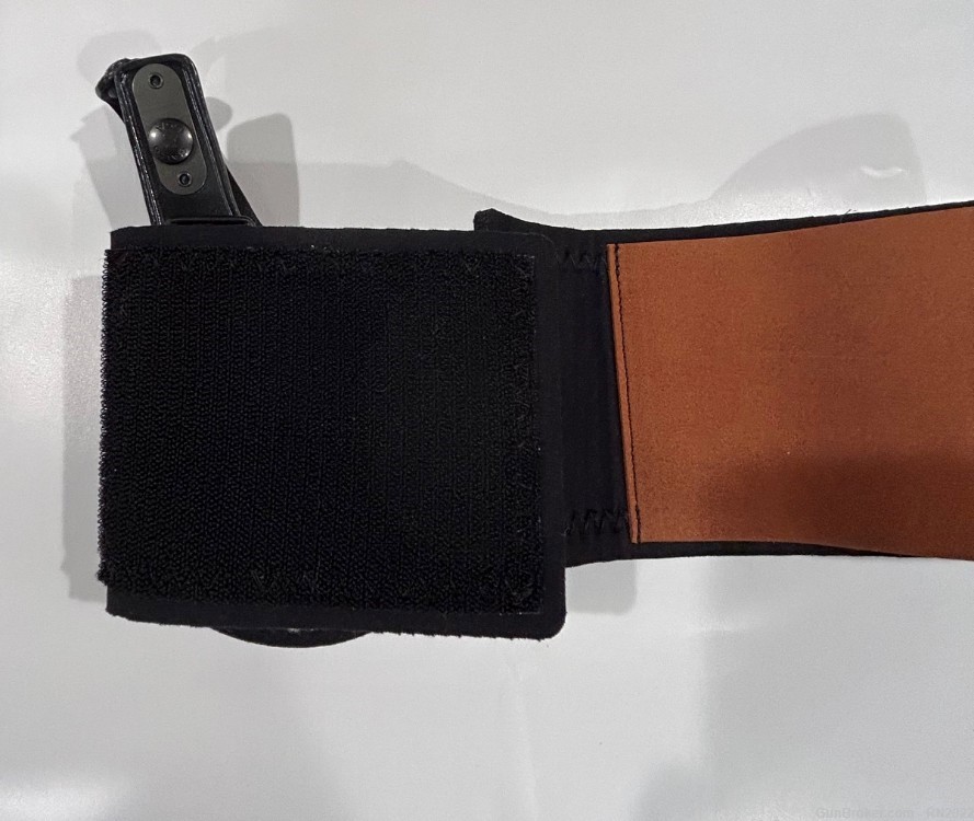 Galco ANKLE GLOVE (ANKLE HOLSTER) for S&W MP 9 Shield 3" with Boot Extender-img-6