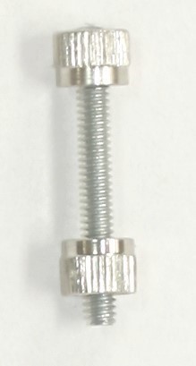Nickel Screw Set for Grips, 1" Long, 1 SET-img-0