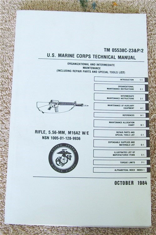 M16A2 TM 05538C-23&P/2  #1-img-0
