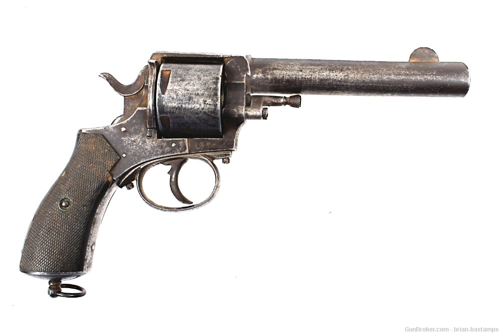 Belgian Large Caliber British Constabulary R.I.C. Type Revolver (Antique)-img-1