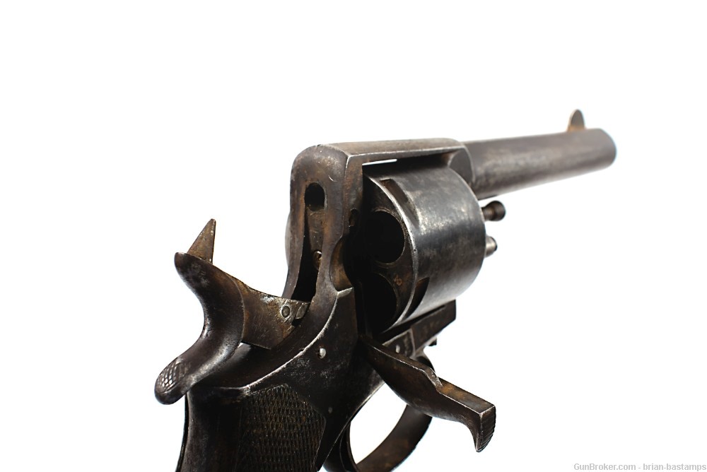 Belgian Large Caliber British Constabulary R.I.C. Type Revolver (Antique)-img-2