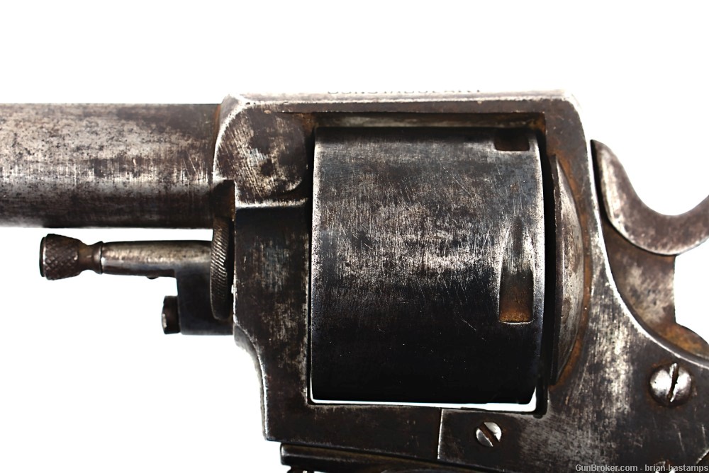 Belgian Large Caliber British Constabulary R.I.C. Type Revolver (Antique)-img-18