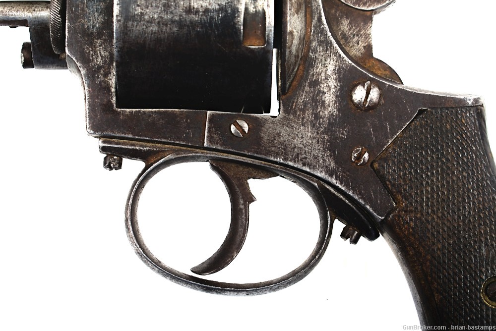 Belgian Large Caliber British Constabulary R.I.C. Type Revolver (Antique)-img-16