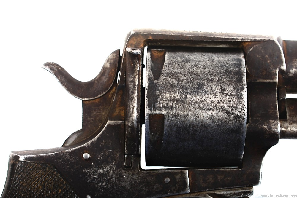 Belgian Large Caliber British Constabulary R.I.C. Type Revolver (Antique)-img-24