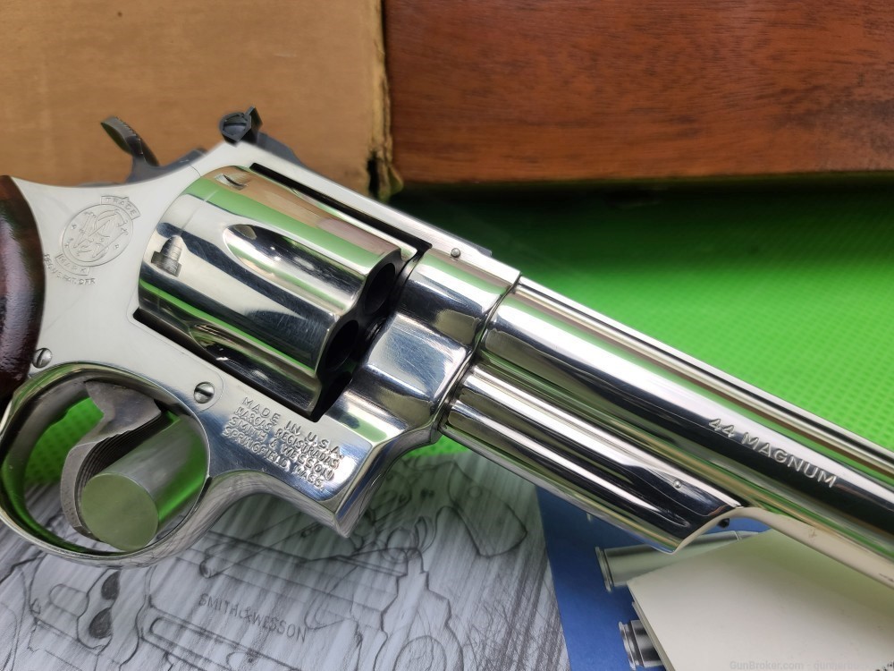 Smith & Wesson 29 ( 29-2 ) 8 3/8" NICKEL PINNED & RECESSED 44 Mag BORN 1980-img-14