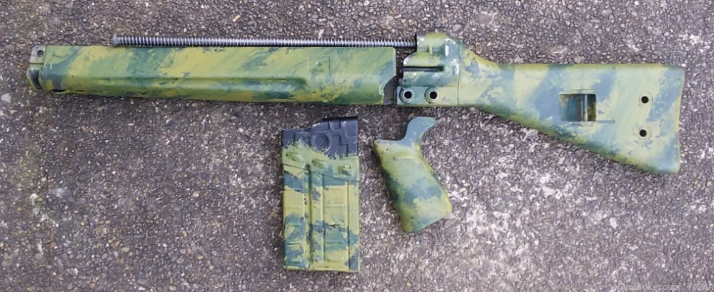 Germn G-3/HK-91 Rhodesian Painted Wide Fore End Stock Set. PTR/Century/CETM-img-3