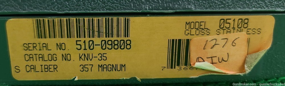 Ruger VAQUERO 357 Magnum 5 1/2" BRIGHT STAINLESS In Original Box Born 2005-img-3