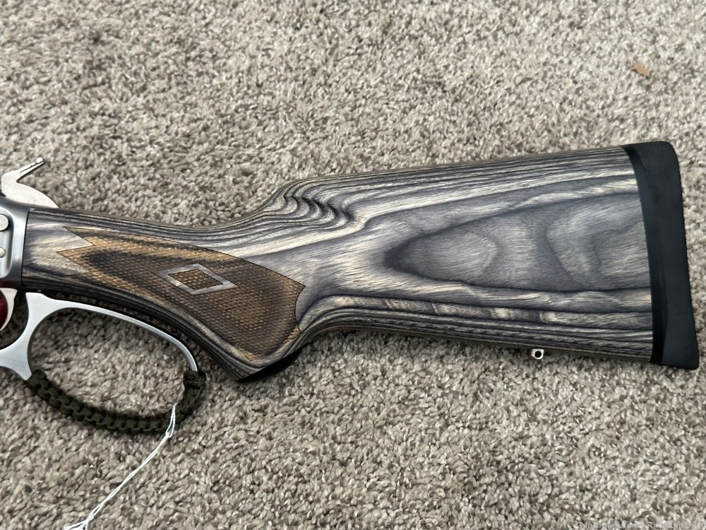 Marlin 1895SBL 45-70 govt stainless big loop laminate like new  SS guide -img-4