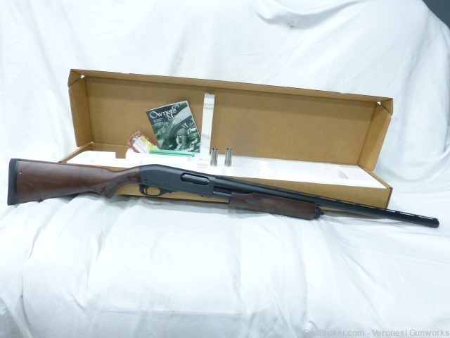NIB Remington 870 Fieldmaster 12 GA 3" Chamber Threaded 26" Wood R68865-img-0
