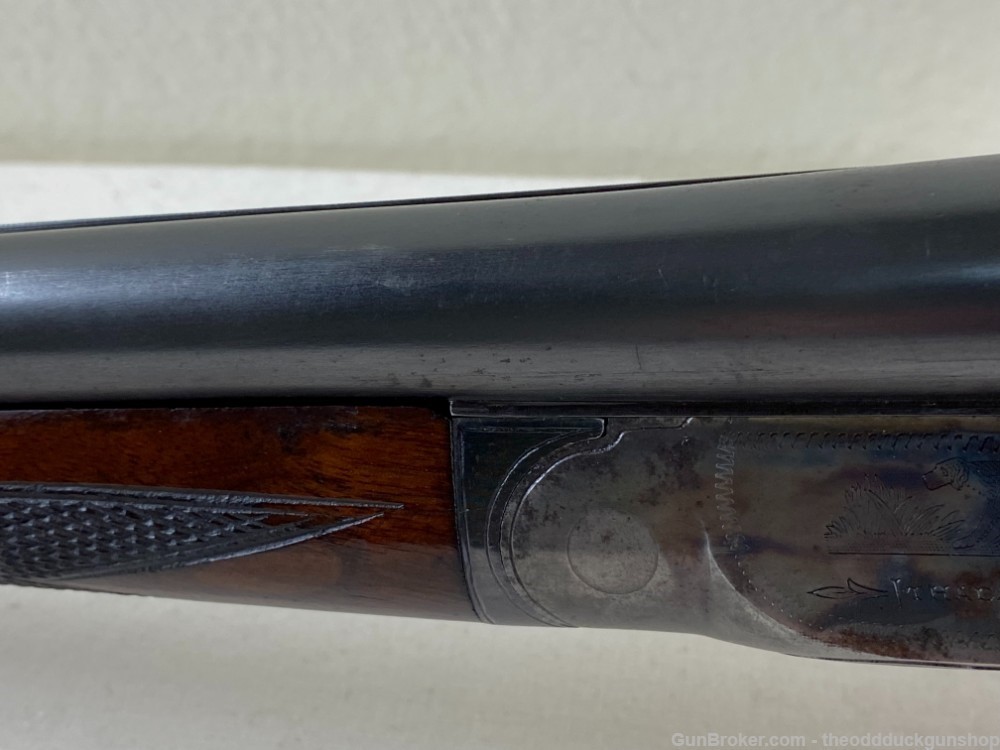 Ithaca Gun Co Model SXS 16 GA  Top Break Shotgun 28" Krupp steel flues-img-7