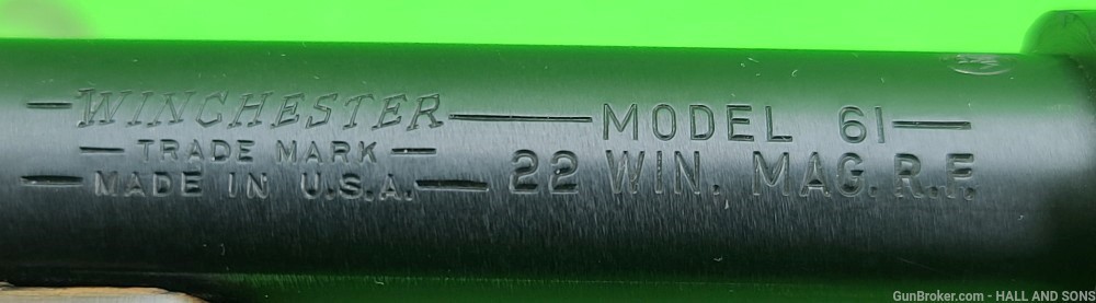 RARE Winchester 61 HAMMERLESS * 22 MAGNUM * BORN 1961 Slide Action 22 WMR -img-33