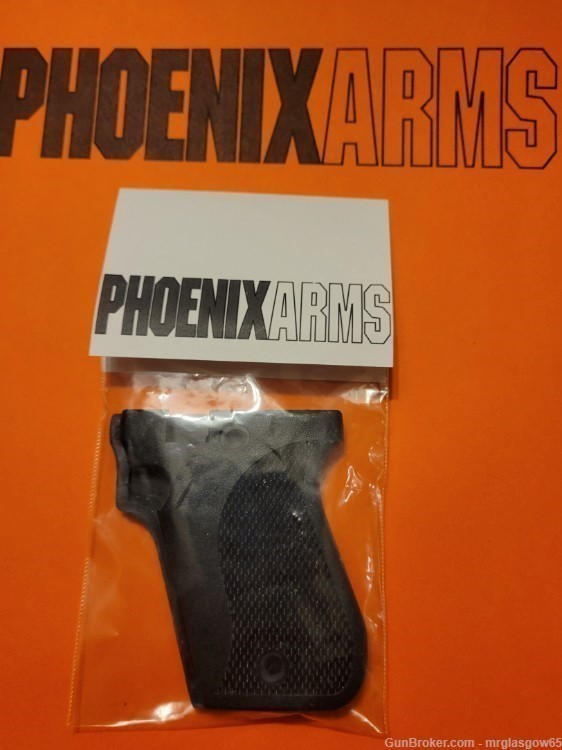 Phoenix Arms HP22A, HP25A, HP22, HP25, 22LR 25ACP Black Grips-img-0