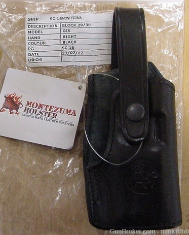Montezuma Field Holster Glock 29-30 Black-img-0