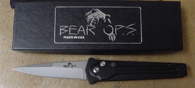 Bear & Son Auto Stiletto Knife 4.5-img-0