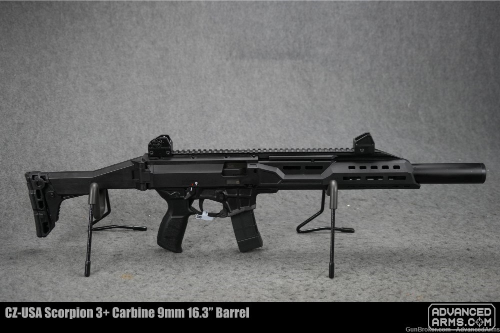 CZ-USA Scorpion 3+ Carbine 9mm 16.3” Barrel-img-0
