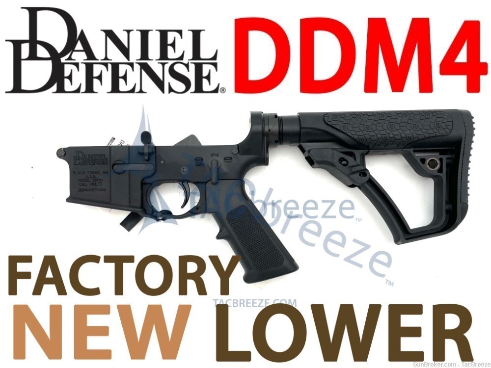 DANIEL DEFENSE LOWER M4 DDM4 AR15 DD LOWER  Ar15 receiver Defense Daniel-img-0