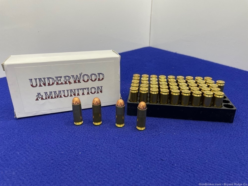 Underwood .45 Winchester Magnum Ammo 230 Grain FMJ -PENNY- 50 Rounds-img-0