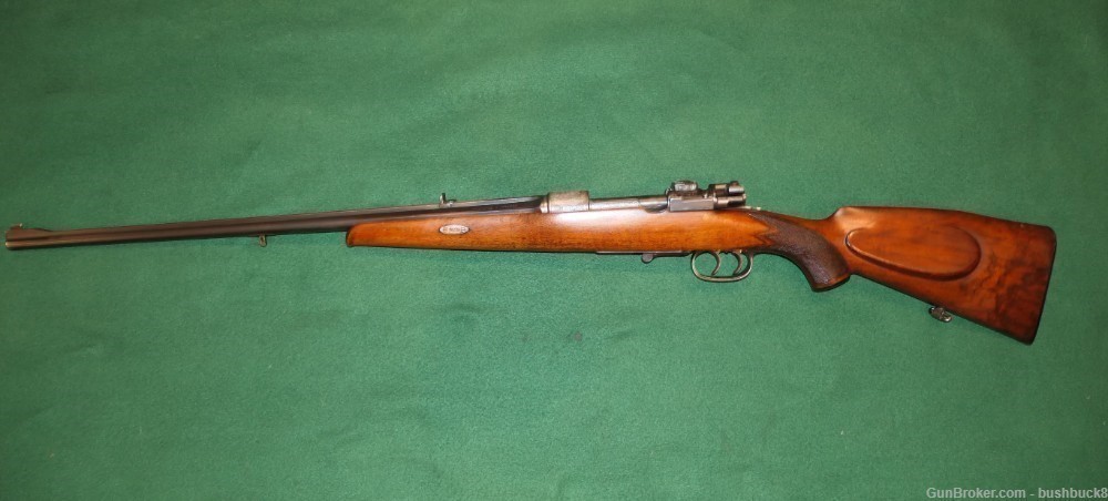 Beautiful Engraved Sempert & Krieghoff Mauser Bolt Action Rifle .35 Whelen-img-2
