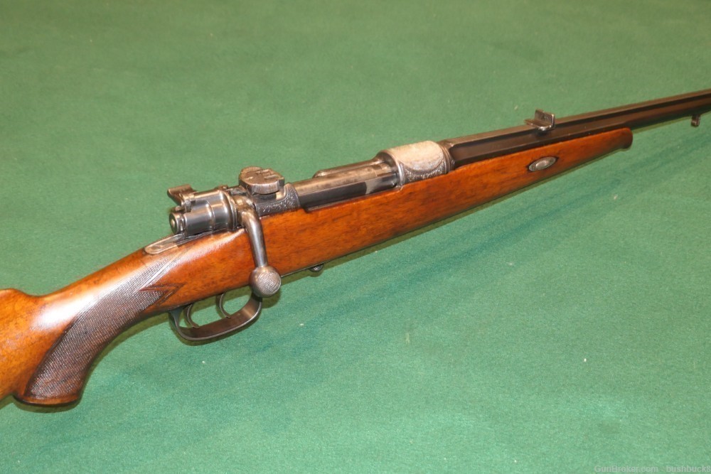 Beautiful Engraved Sempert & Krieghoff Mauser Bolt Action Rifle .35 Whelen-img-0