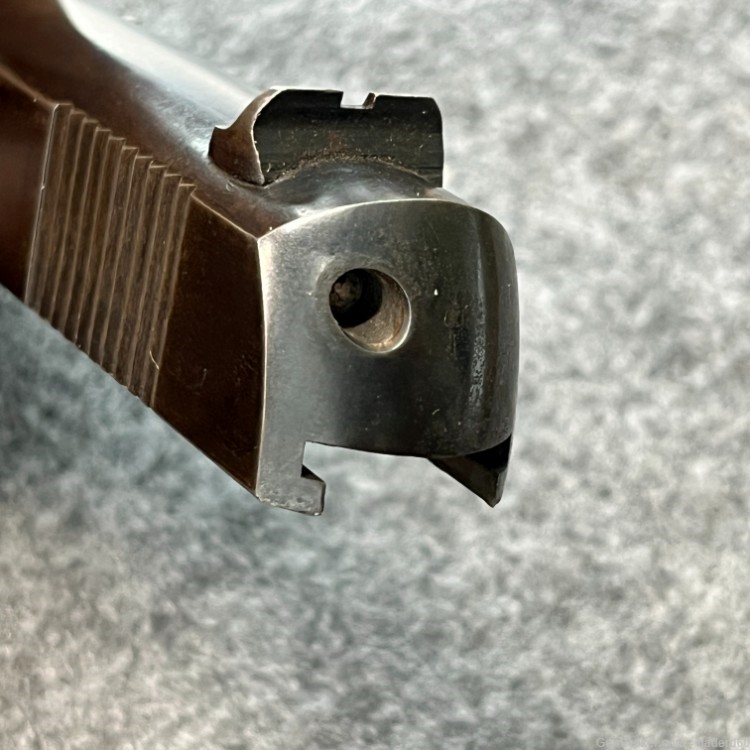 High Standard Model B (early model) pistol slide assembly-img-2