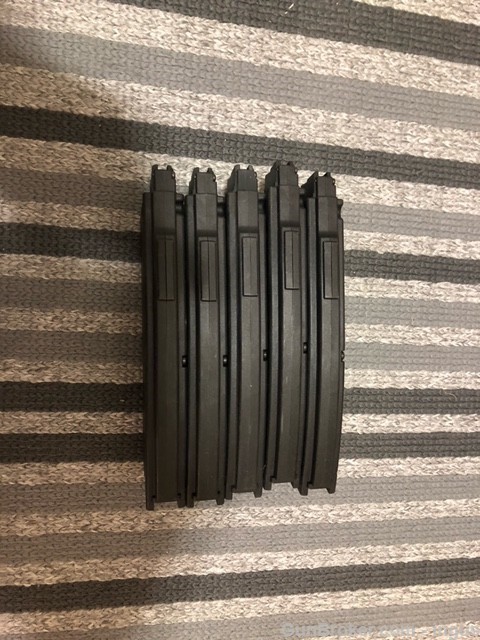 (5 TOTAL) HK416 WALTHER FACTORY 20rd MAGAZINE 22LR 577608 (LIKE NEW)-img-6