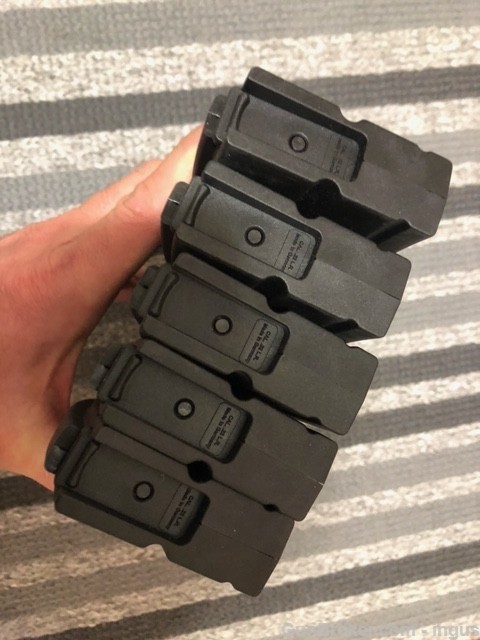 (5 TOTAL) HK416 WALTHER FACTORY 20rd MAGAZINE 22LR 577608 (LIKE NEW)-img-4