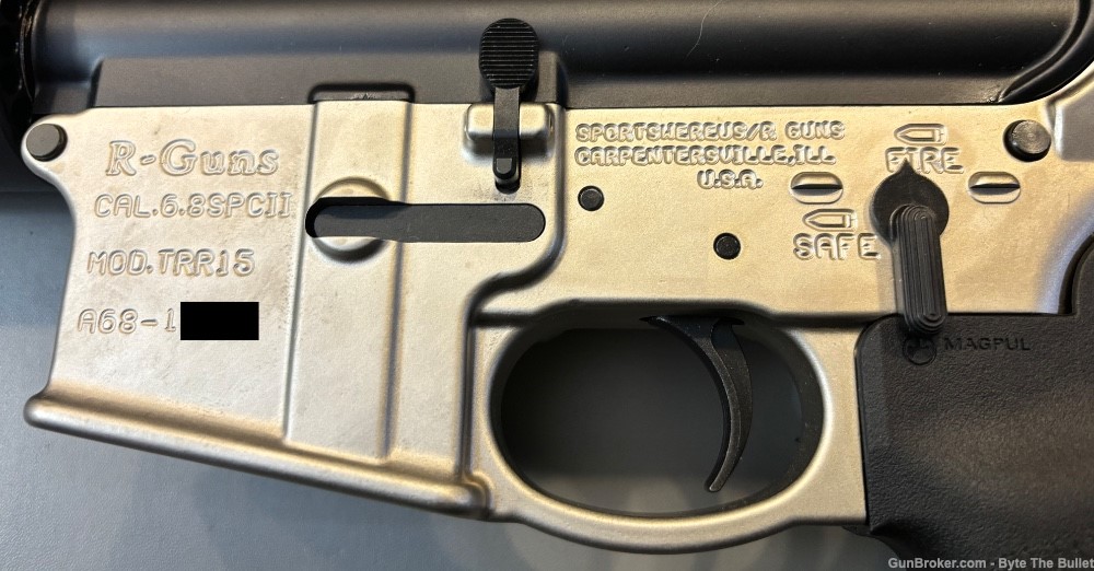 R-Guns TRR15 6.8mm Remington SPC, 5 Mags, Scope, Ammo-img-2