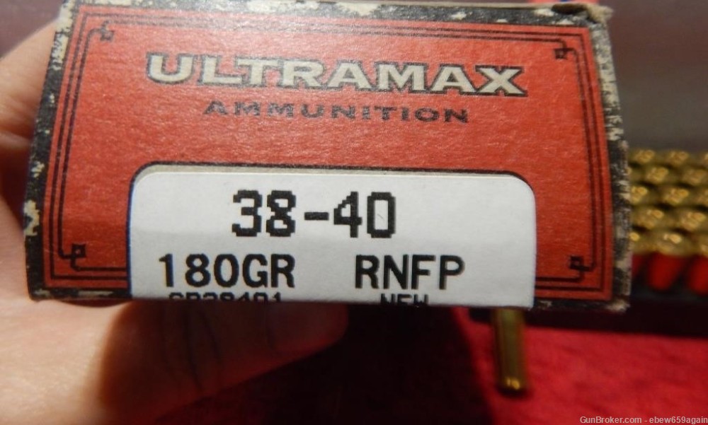 ULTRAMAX 38-40  180 GR RNFP 50 RNDS NO LONGER BEING MADE NOS-img-1