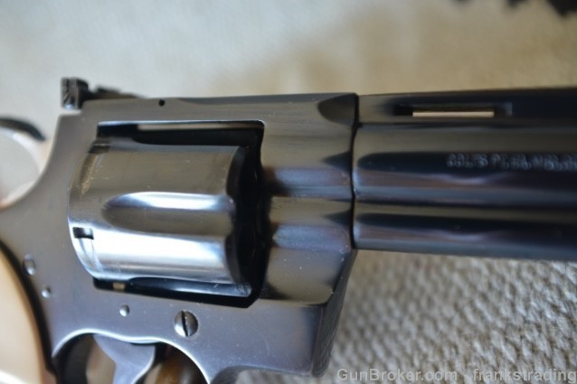 Colt Python revolver 6 inch 357 Mag Super Cond-img-12