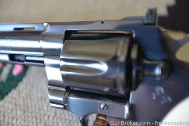 Colt Python revolver 6 inch 357 Mag Super Cond-img-4
