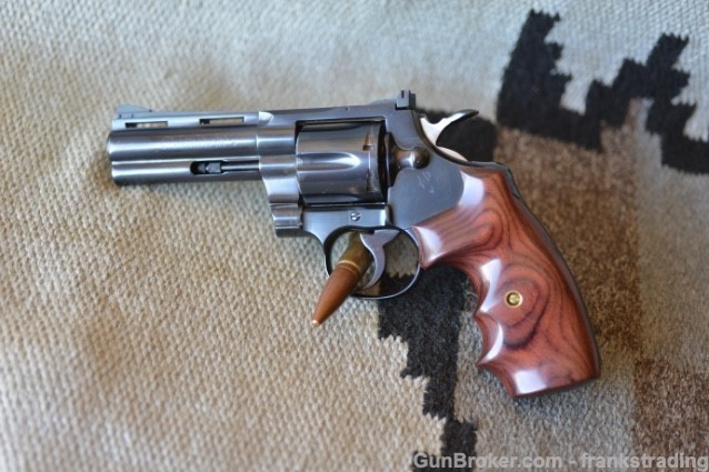 Colt Python Royal Blue 4 inch 357 Mag from 1961-img-0