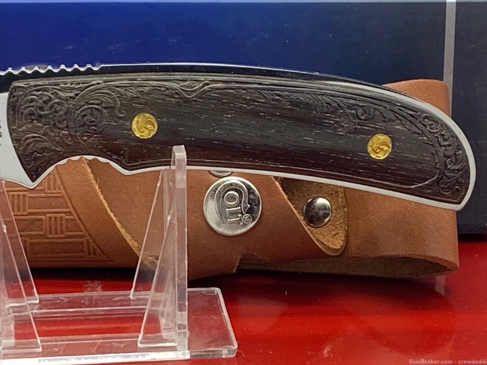 Colt CT227 Fancy Hunting/Skinning knife, NOS, w Box & Sheath, beatiful-img-2