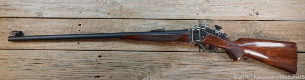 Sharps Creedmoor No2 45-90 target rifle like new in box # 2 45/90 Pedersoli-img-20