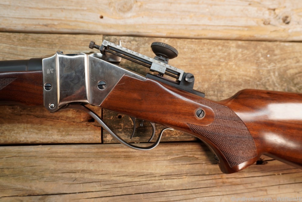 Sharps Creedmoor No2 45-90 target rifle like new in box # 2 45/90 Pedersoli-img-24