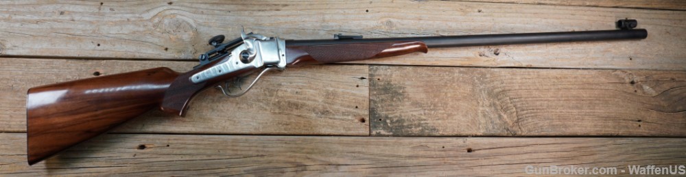 Sharps Creedmoor No2 45-90 target rifle like new in box # 2 45/90 Pedersoli-img-60
