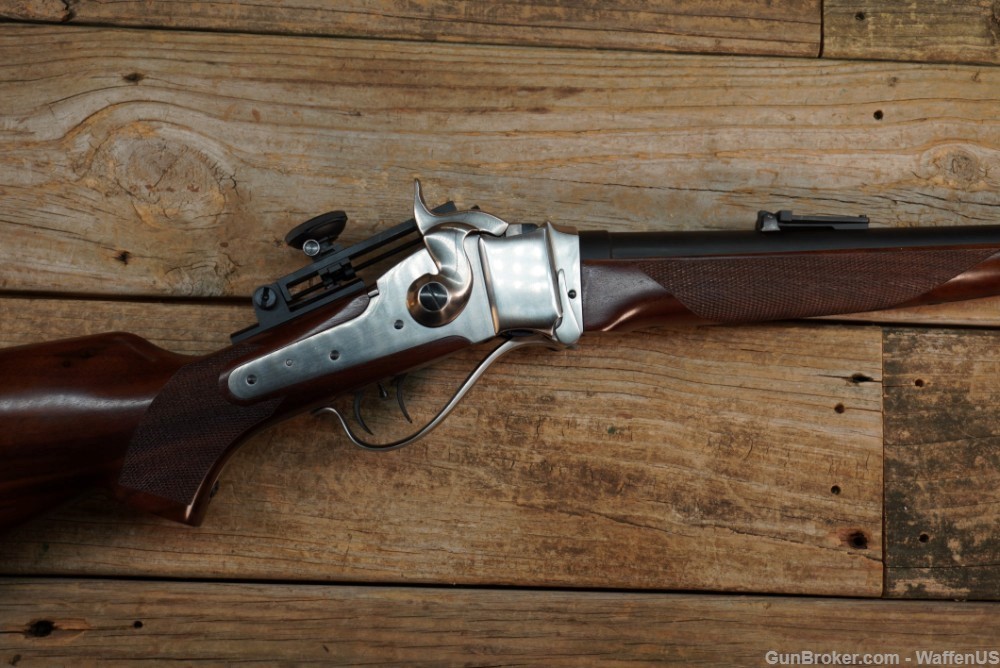Sharps Creedmoor No2 45-90 target rifle like new in box # 2 45/90 Pedersoli-img-59