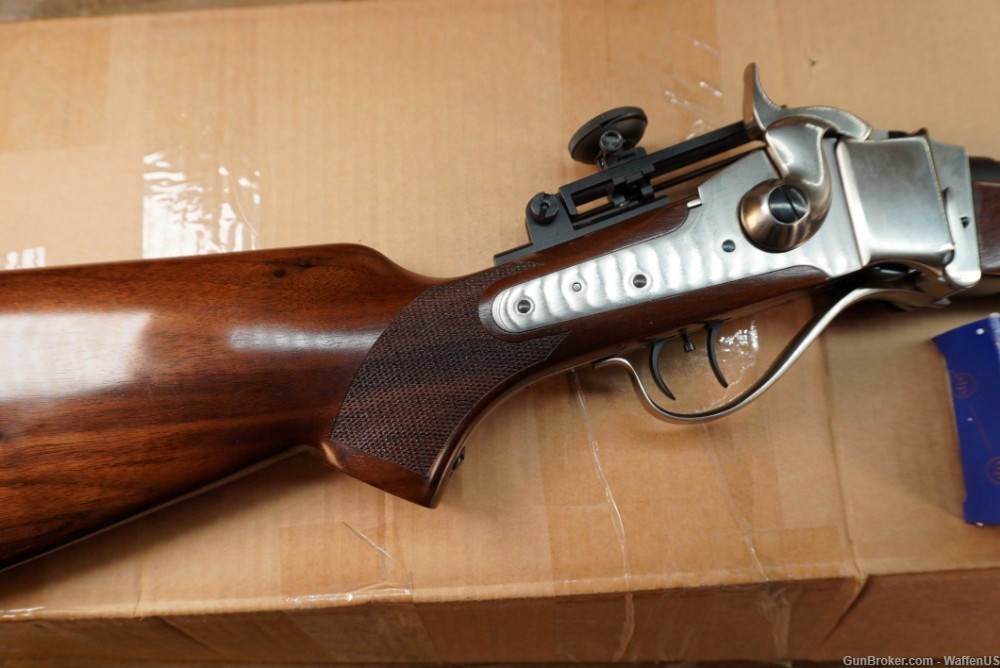 Sharps Creedmoor No2 45-90 target rifle like new in box # 2 45/90 Pedersoli-img-4