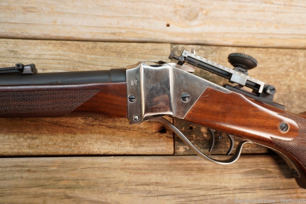 Sharps Creedmoor No2 45-90 target rifle like new in box # 2 45/90 Pedersoli-img-25