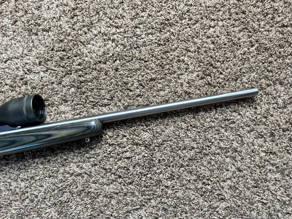 Ruger #1 no 1 stainless laminated 7mm stw w/ Burris NICE! RARE!-img-4