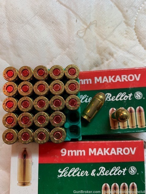 (mm Makarov FMJ 100 Rounds Sellier and Bellot-img-2