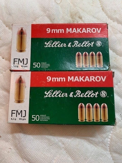 (mm Makarov FMJ 100 Rounds Sellier and Bellot-img-0