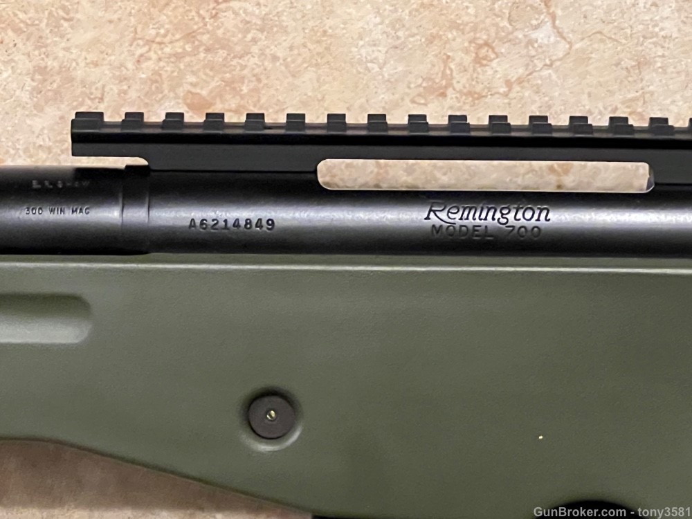 Remington 700 .300 WM, Green AICS Chassis, 22 inch Helical Fluted SS Barrel-img-4