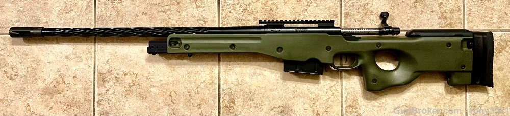 Remington 700 .300 WM, Green AICS Chassis, 22 inch Helical Fluted SS Barrel-img-0