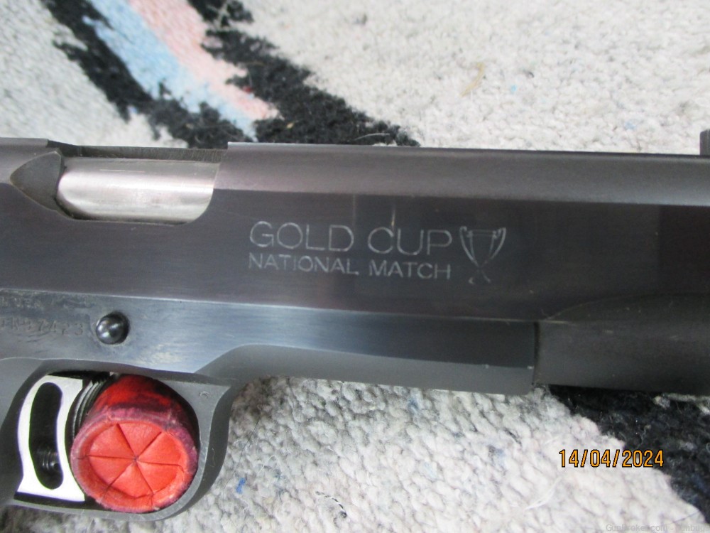 Colt Gold Cup National Match Mark IV/Series 70 45acp w/box and papers-img-7