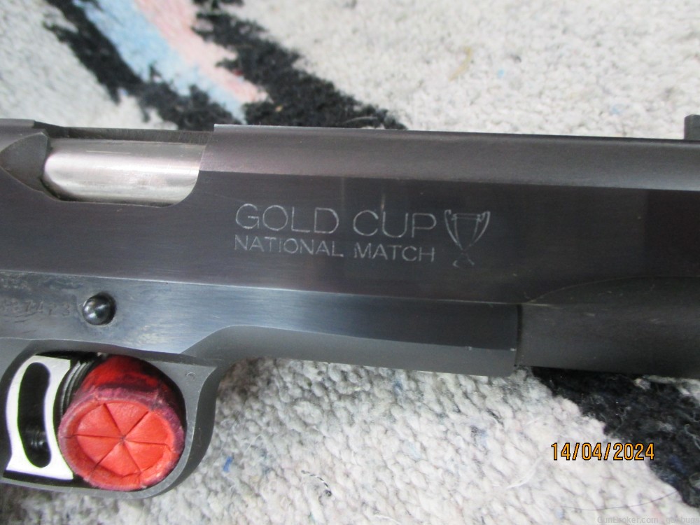 Colt Gold Cup National Match Mark IV/Series 70 45acp w/box and papers-img-8